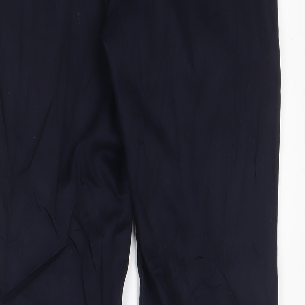 Womens UK Size 10 H&M Regular Fit  Blue Trousers