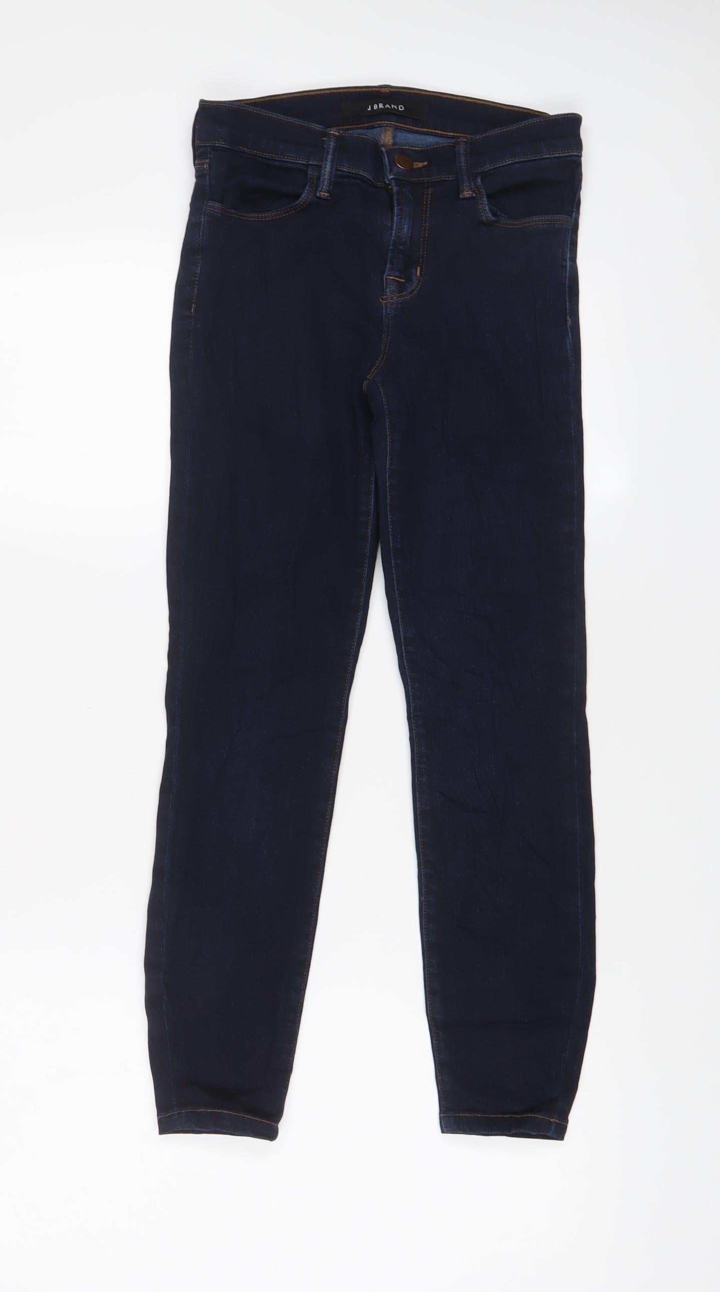Womens UK Size 25 in J.BRAND Regular Fit Skinny Blue Jeans