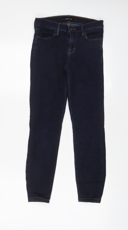 Womens UK Size 25 in J.BRAND Regular Fit Skinny Blue Jeans