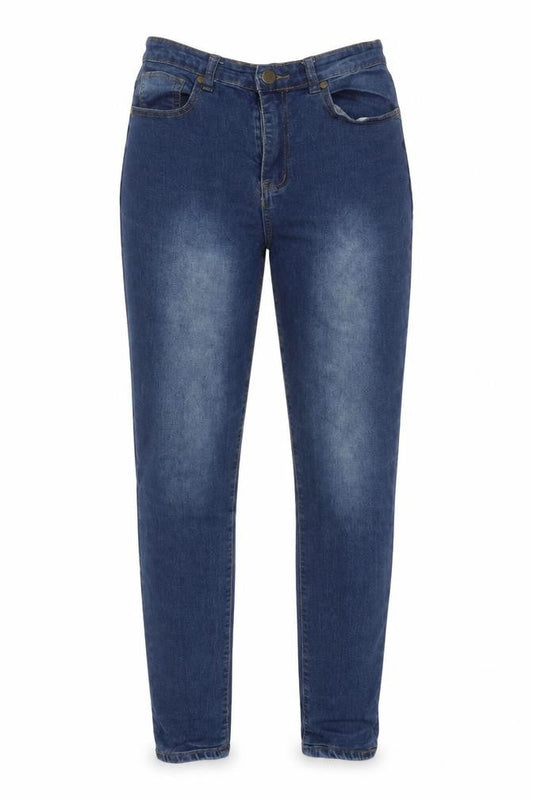 Womens UK Size 12 Boohoo Regular Fit Skinny Blue Jeans