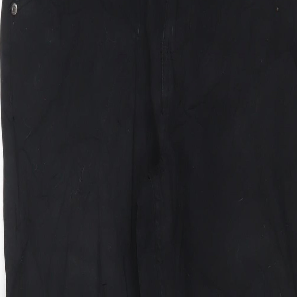 Mens UK Size M Paidnfull. Regular Fit Straight Black Jeans