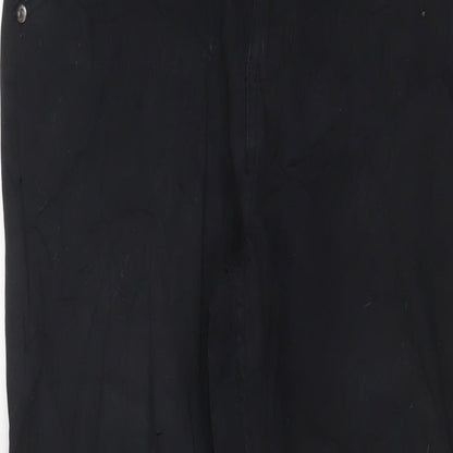 Mens UK Size M Paidnfull. Regular Fit Straight Black Jeans