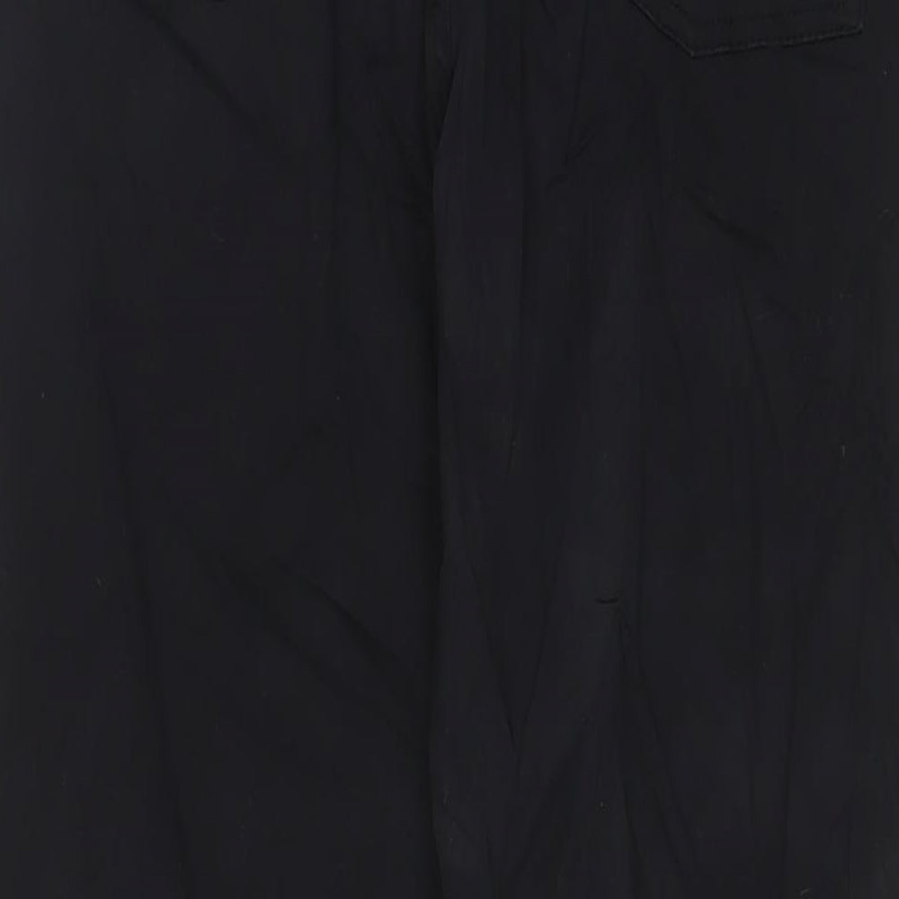 Mens UK Size M Paidnfull. Regular Fit Straight Black Jeans