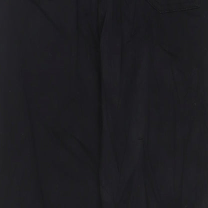 Mens UK Size M Paidnfull. Regular Fit Straight Black Jeans