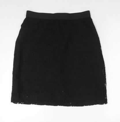 Womens UK Size 4 Tahari A-Line Lace Skirt