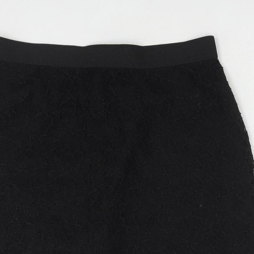 Womens UK Size 4 Tahari A-Line Lace Skirt