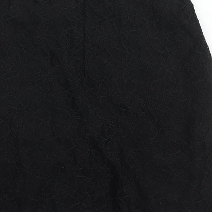 Womens UK Size 4 Tahari A-Line Lace Skirt