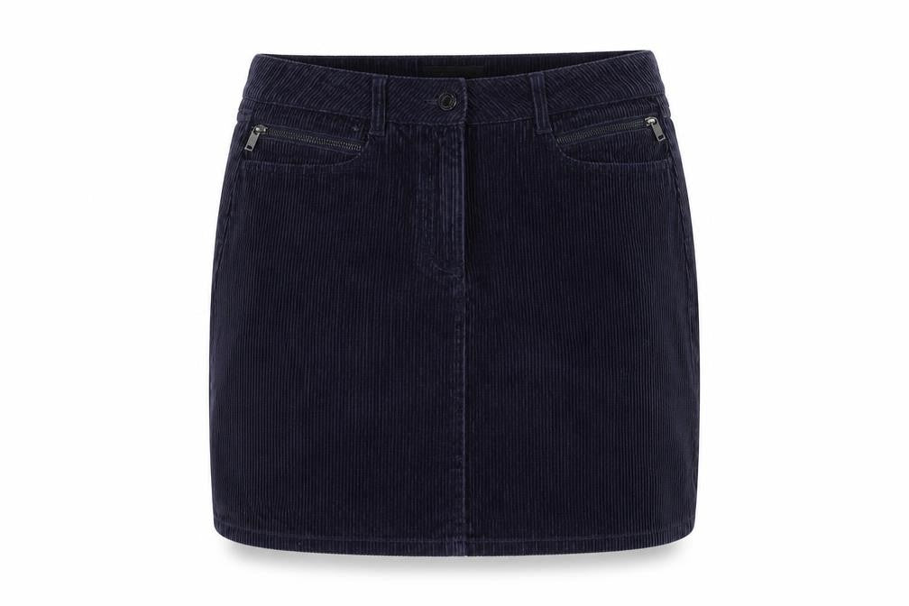 Womens UK Size 12 NEXT A-Line Corduroy Skirt