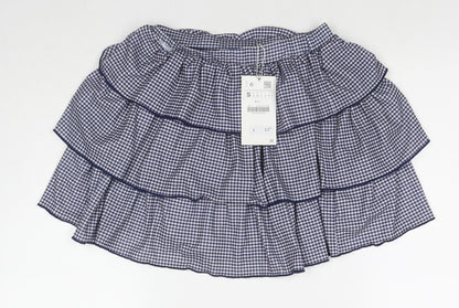 Womens UK Size S Zara Pleated  Skirt