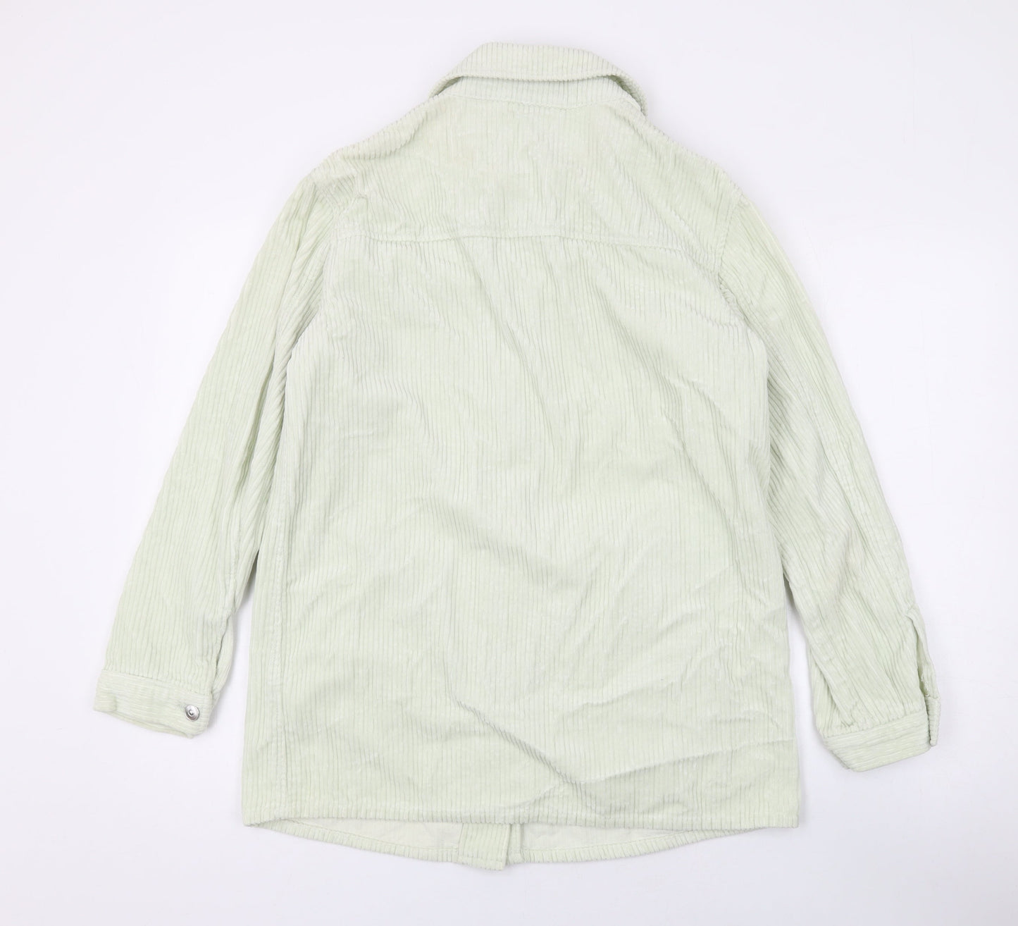 Divided by H&M Womens Green Jacket Size XS Button