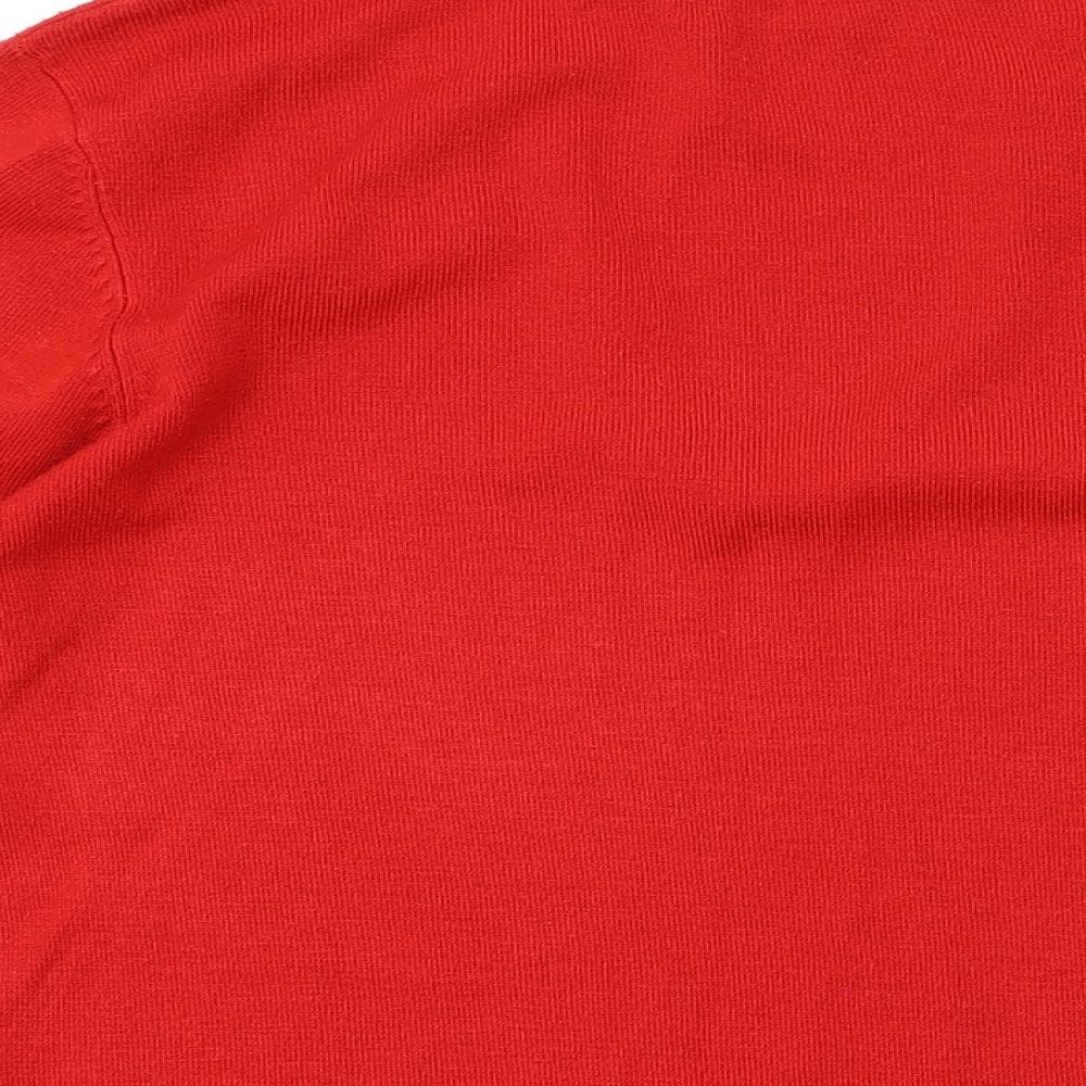Womens UK Size 14 Dorothy Perkins Red Pullover Jumper