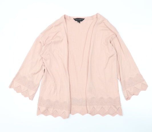 Womens UK Size 8 Dorothy Perkins Pink Cardigan Jumper