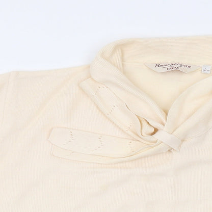 Womens UK Size L EWM Beige Pullover Jumper