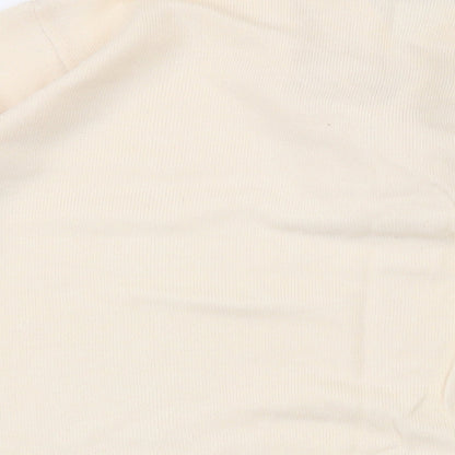 Womens UK Size L EWM Beige Pullover Jumper