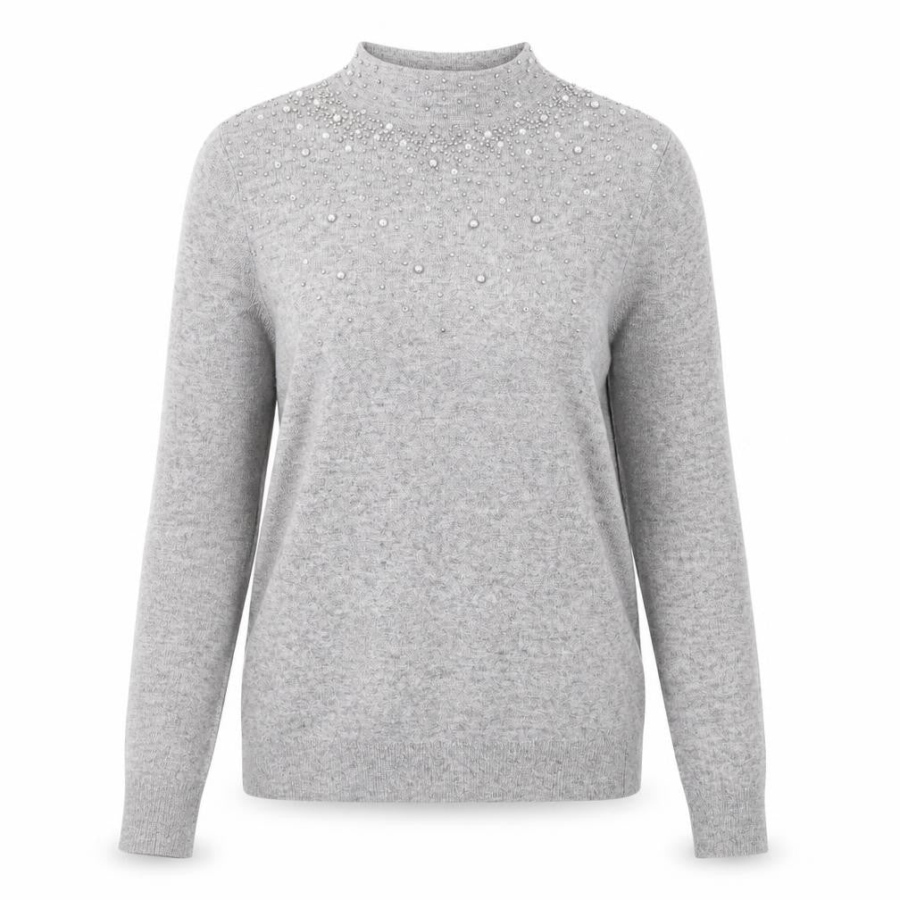 Womens UK Size S Wallis Grey Pullover Jumper