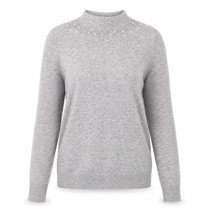 Womens UK Size S Wallis Grey Pullover Jumper