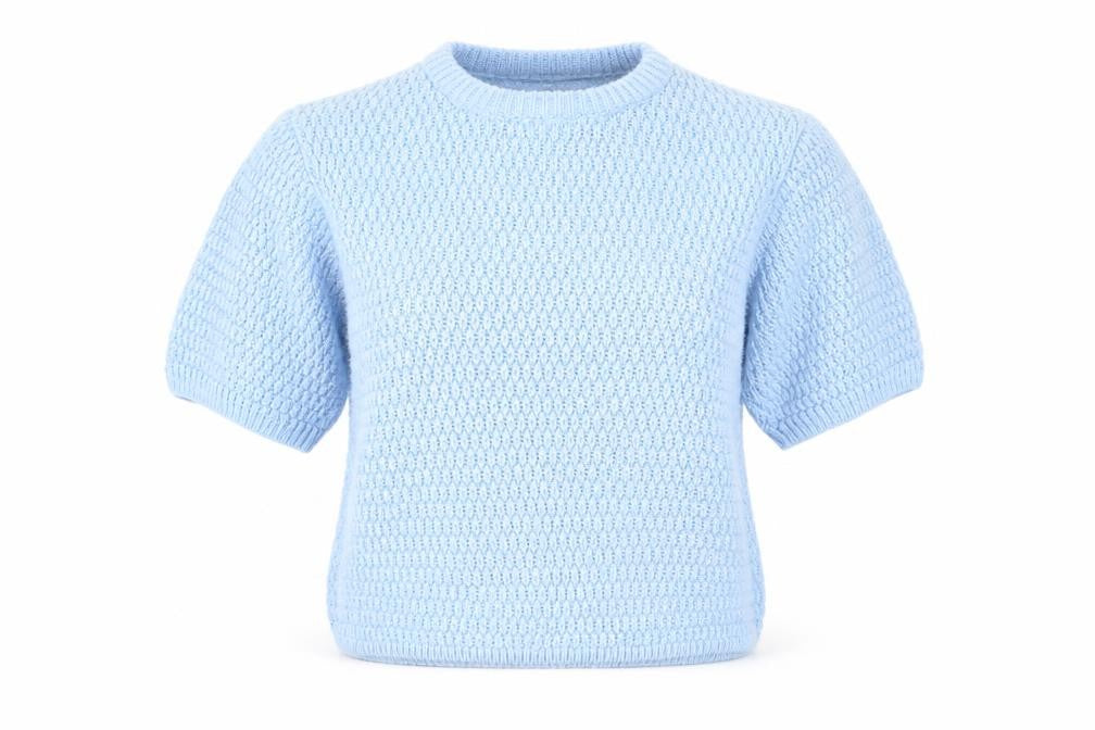 Womens UK Size 6 New Look Blue Pullover Jumper
