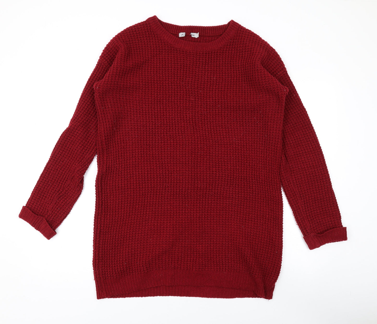 Womens UK Size 10 ASOS Red Pullover Jumper