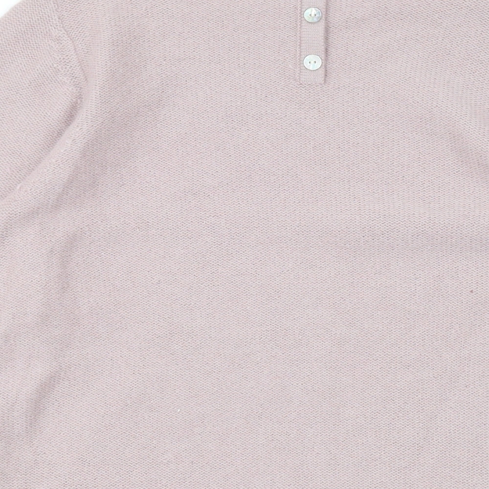 Womens UK Size L Gharani Strok Pink Pullover Jumper