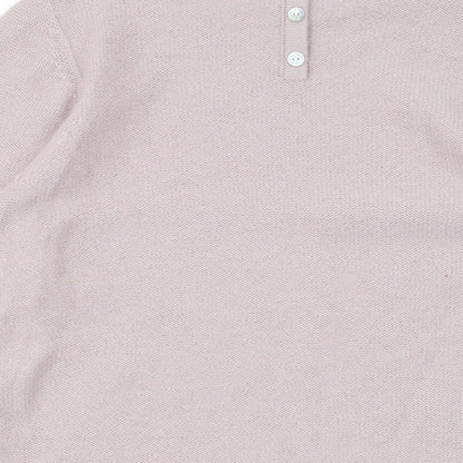 Womens UK Size L Gharani Strok Pink Pullover Jumper
