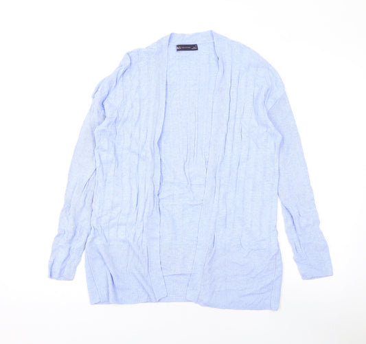 Womens UK Size M Marks and Spencer Blue Cape Jumper