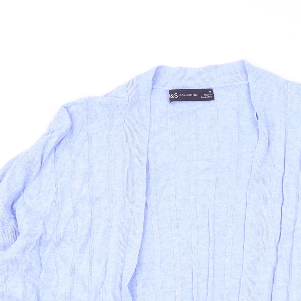 Womens UK Size M Marks and Spencer Blue Cape Jumper