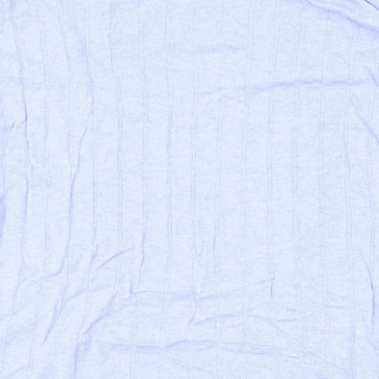 Womens UK Size M Marks and Spencer Blue Cape Jumper