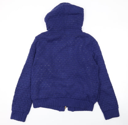 Mens UK Size L Pull&Bear Blue Jacket