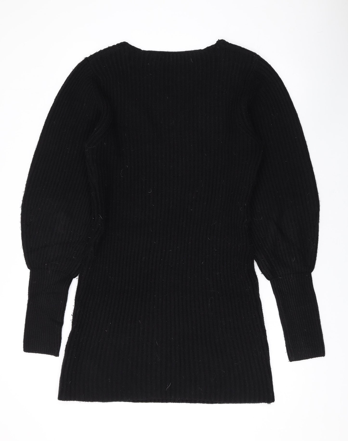 Womens UK Size M Brave Soul Black Pullover Jumper