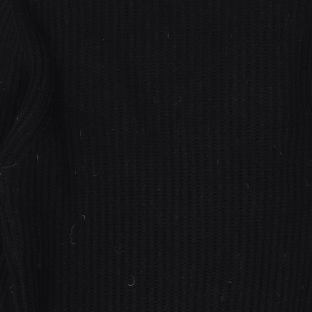 Womens UK Size M Brave Soul Black Pullover Jumper