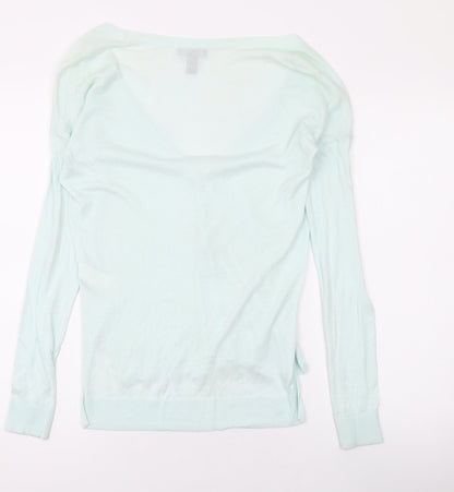 Womens UK Size XS Gap Green Cardigan Jumper