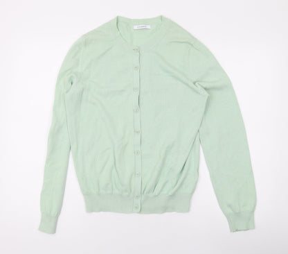 Womens UK Size 10 Marks and Spencer Green Cape Jumper