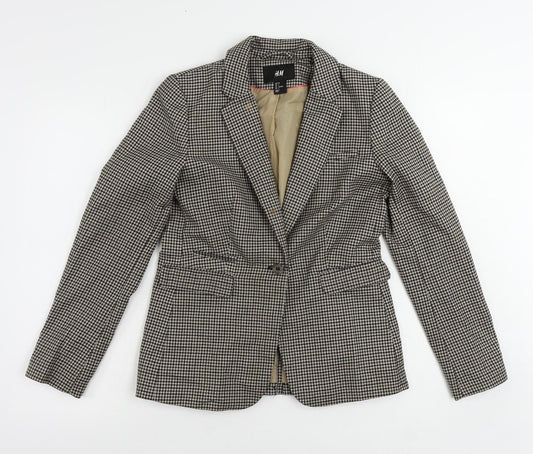 Womens UK Size 8 H&M Brown Jacket