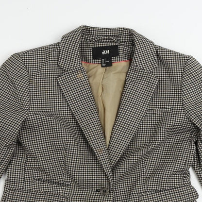 Womens UK Size 8 H&M Brown Jacket