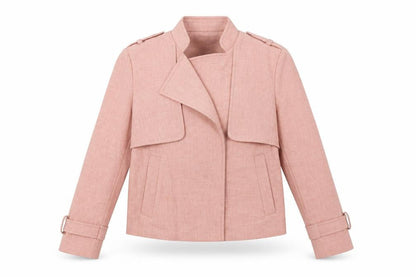 Womens UK Size 8 River Island Pink Jacket