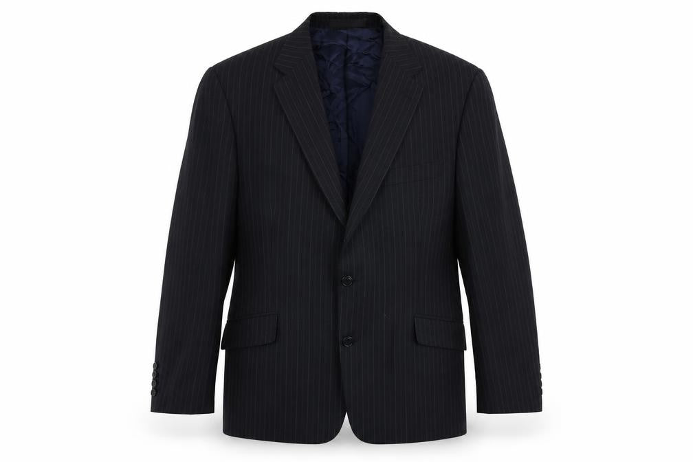 Mens UK Size 44 Autograph Regular Blue Suit Jacket