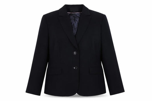 Busy Womens Blue Jacket Blazer Size 18 Button