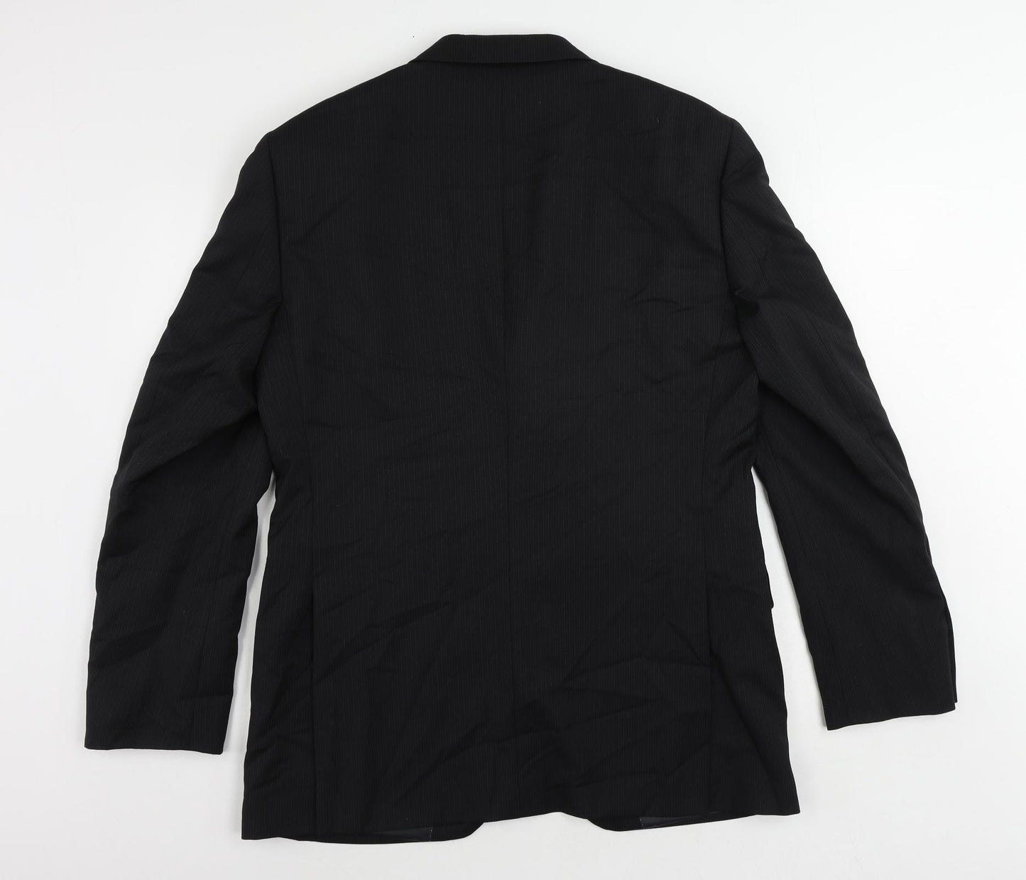 Mens UK Size 40 NEXT Regular Black Suit Jacket