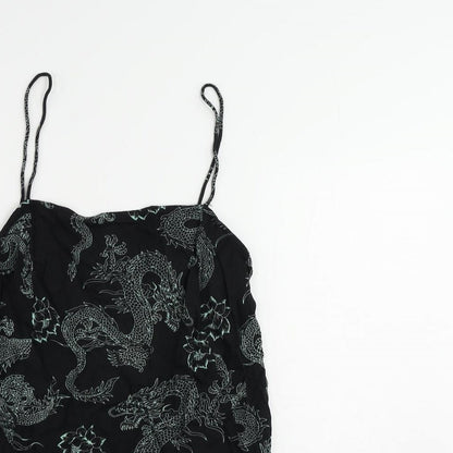 Womens UK Size S Motel Black Camisole Tank