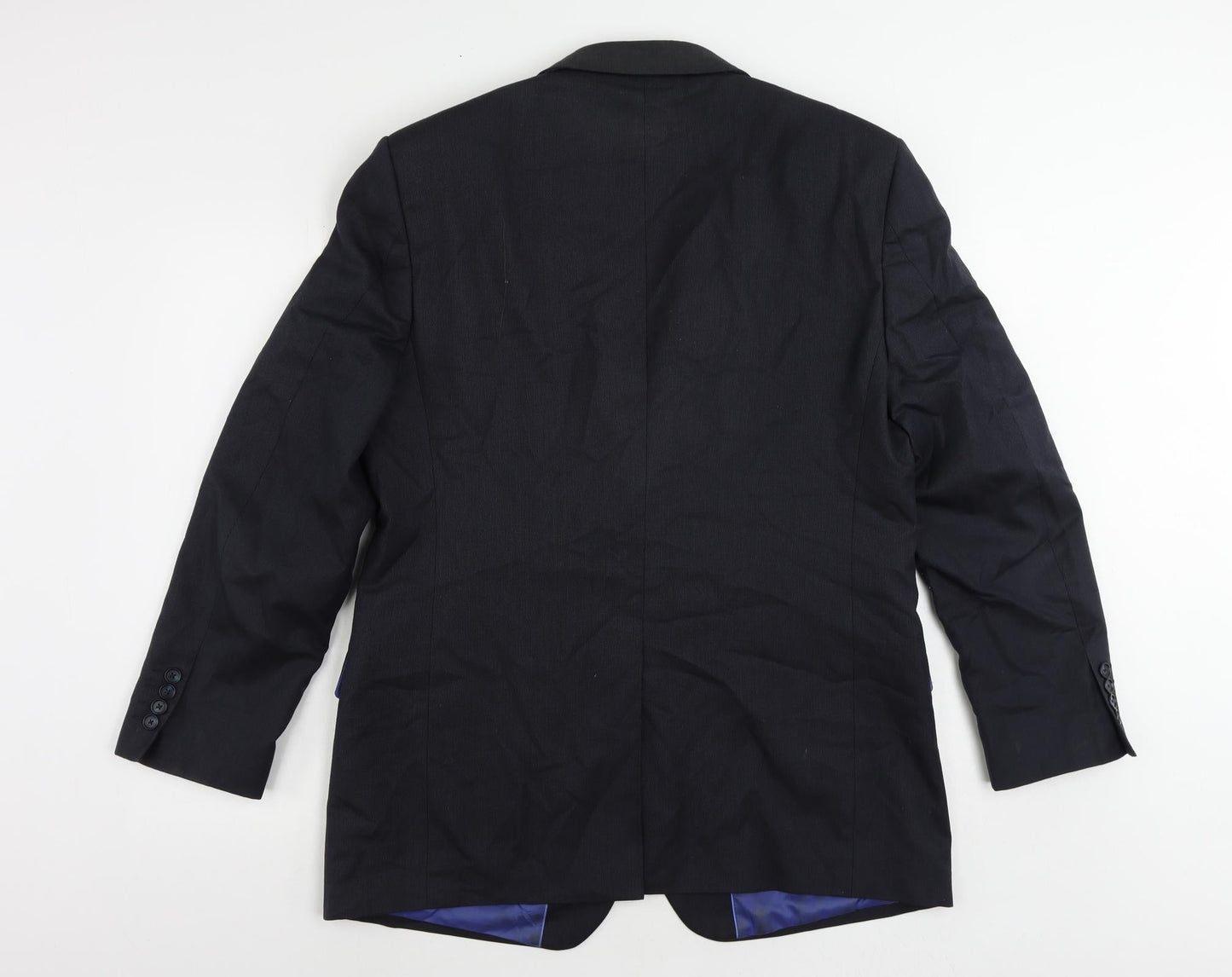 Mens UK Size 42 Marks and Spencer Regular Blue Suit Jacket