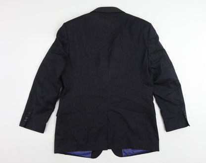 Mens UK Size 42 Marks and Spencer Regular Blue Suit Jacket