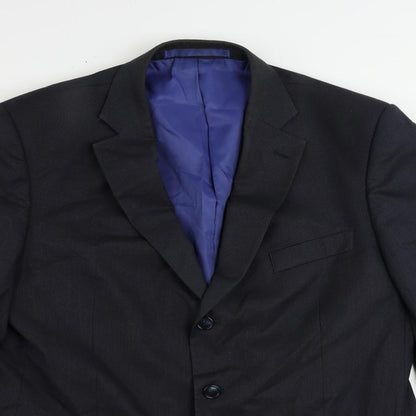 Mens UK Size 42 Marks and Spencer Regular Blue Suit Jacket