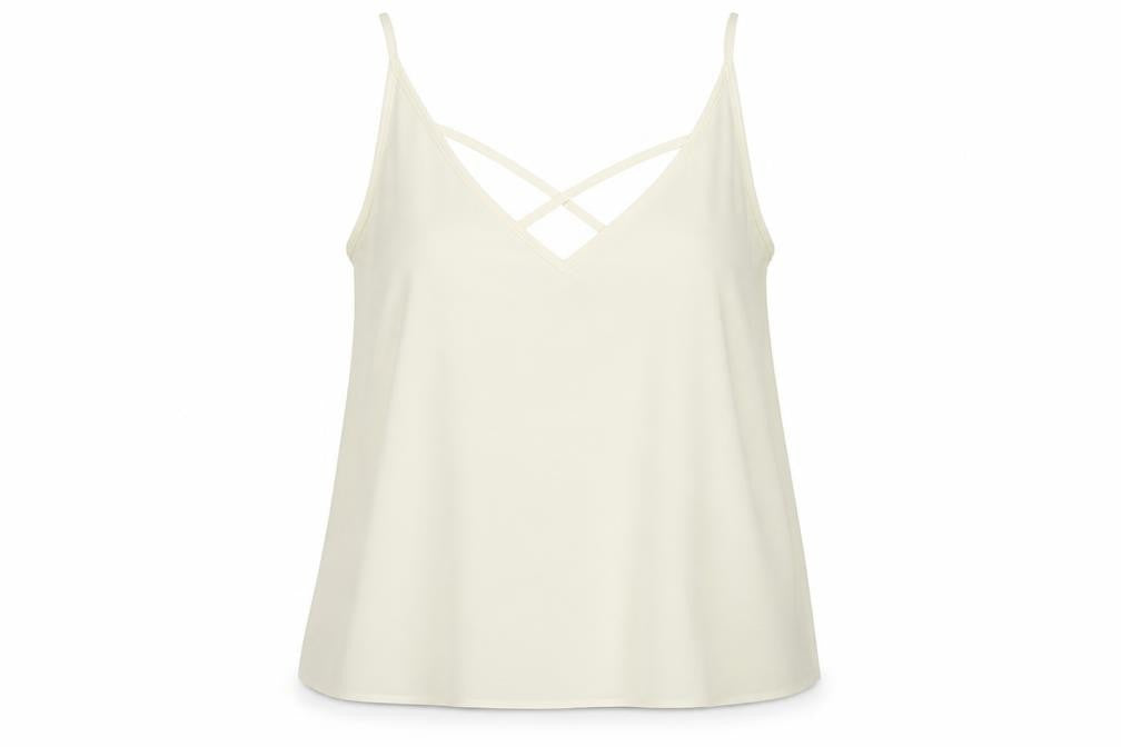 Womens UK Size 14 Miss Selfridge Ivory Camisole Tank