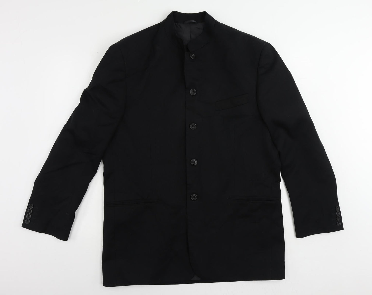 Mens UK Size 42 Sequel Regular Black Suit Jacket