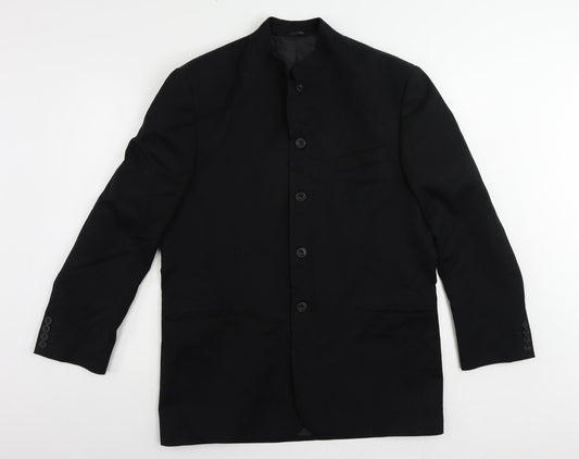 Mens UK Size 42 Sequel Regular Black Suit Jacket