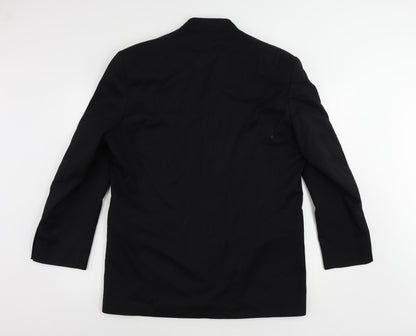 Mens UK Size 42 Sequel Regular Black Suit Jacket