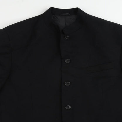 Mens UK Size 42 Sequel Regular Black Suit Jacket