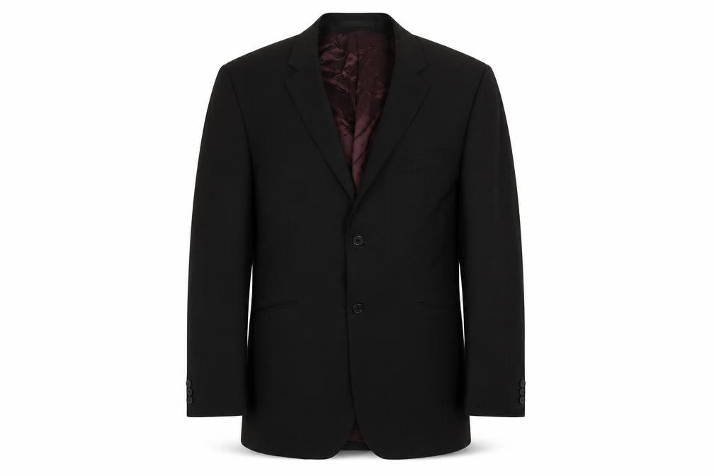 Mens UK Size 44 Burton Regular Black Suit Jacket