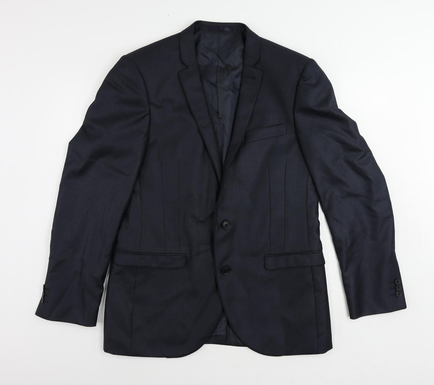 Mens UK Size 40 NEXT Regular Blue Suit Jacket