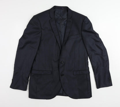 Mens UK Size 40 NEXT Regular Blue Suit Jacket